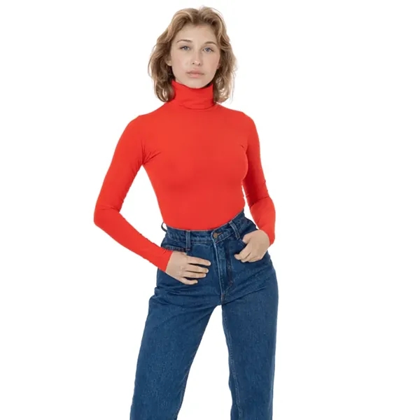 Cotton Spandex Turtleneck - Cotton Spandex Turtleneck - Image 8 of 12