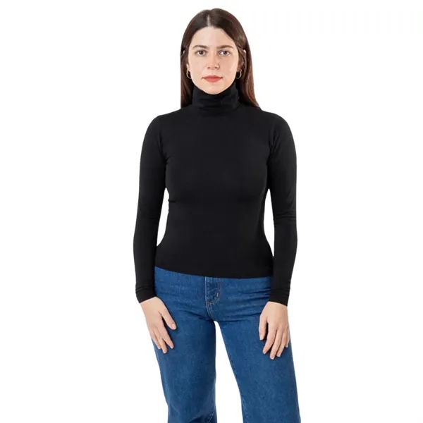 Cotton Spandex Turtleneck - Cotton Spandex Turtleneck - Image 11 of 12