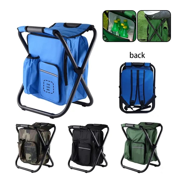 Beach Chair with Cooler Bag - Beach Chair with Cooler Bag - Image 0 of 2