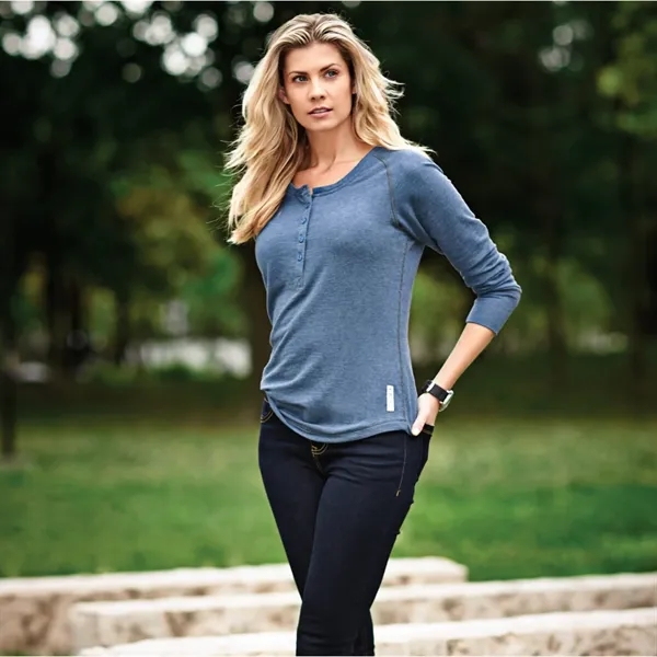 Women's Riverrock Roots73 Henley - Women's Riverrock Roots73 Henley - Image 0 of 6