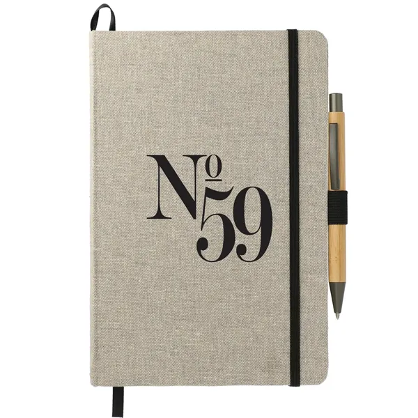 5.5" x 8.5" Recycled Cotton Bound Journal Set - 5.5" x 8.5" Recycled Cotton Bound Journal Set - Image 0 of 0