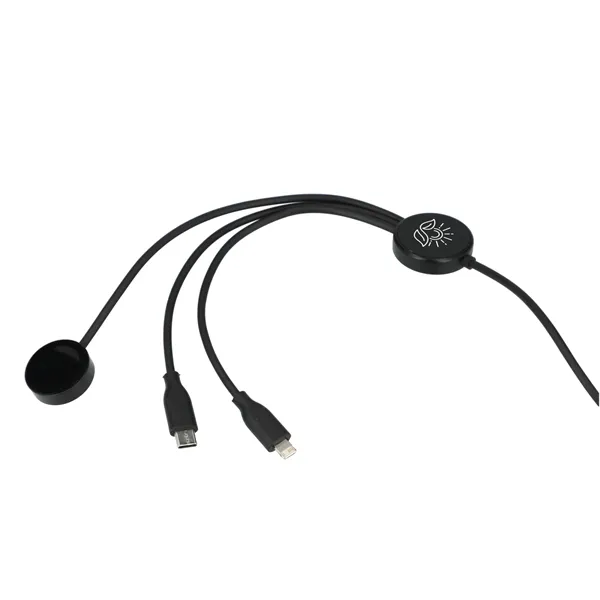 5-in-1 Long Charging Cables with iWatch Charger - 5-in-1 Long Charging Cables with iWatch Charger - Image 0 of 6