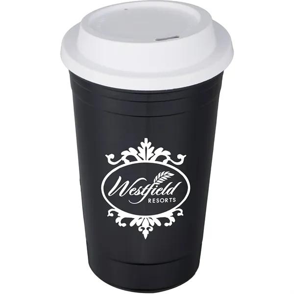 The Traveler Insulated Cup 16 oz. w/ Lid - The Traveler Insulated Cup 16 oz. w/ Lid - Image 0 of 23