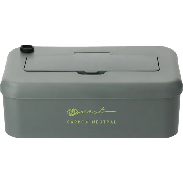 Bamboo Fiber Lunch Box with Utensils - Bamboo Fiber Lunch Box with Utensils - Image 0 of 0