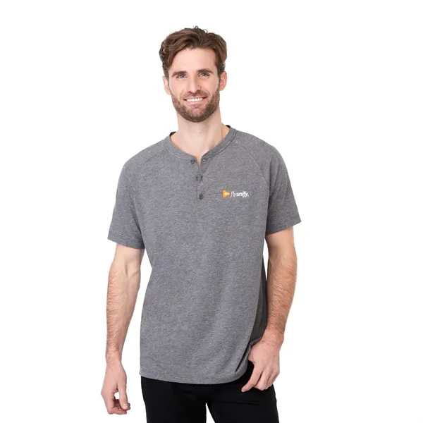 Men's SOMOTO Eco Short Sleeve Henley - Men's SOMOTO Eco Short Sleeve Henley - Image 4 of 16