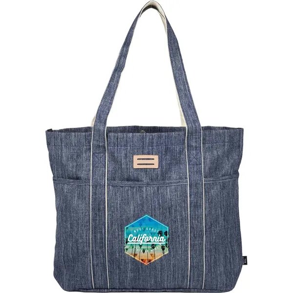 The Goods Navy Heather Carry All Tote - The Goods Navy Heather Carry All Tote - Image 0 of 6