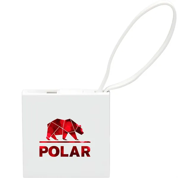 Recycled ABS 2000 mAh Power Bank with Type-C Cable - Recycled ABS 2000 mAh Power Bank with Type-C Cable - Image 0 of 0