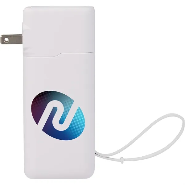 UL Listed 10,000 mAh 20W PD Power Bank with AC Plu - UL Listed 10,000 mAh 20W PD Power Bank with AC Plu - Image 0 of 0