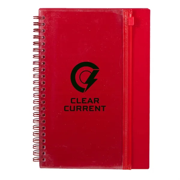 5.5" x 8.5" Spiral Notebook with Clear Pocket - 5.5" x 8.5" Spiral Notebook with Clear Pocket - Image 1 of 29