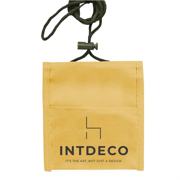 Adjustable Lanyard Neck Wallet - 5.40" x 5.25" - Adjustable Lanyard Neck Wallet - 5.40" x 5.25" - Image 7 of 7