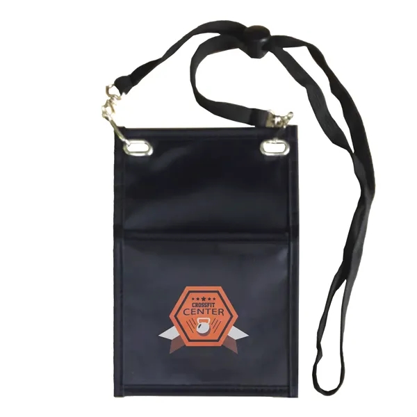 Adjustable Lanyard Neck Wallet - 7.50" x 5.25" - Adjustable Lanyard Neck Wallet - 7.50" x 5.25" - Image 1 of 1