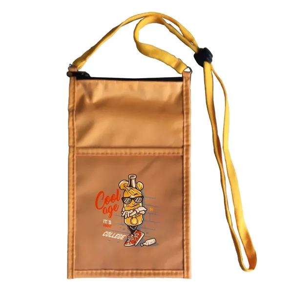 Adjustable Lanyard Neck Wallet - 8.50" x 5.25" - Adjustable Lanyard Neck Wallet - 8.50" x 5.25" - Image 3 of 5