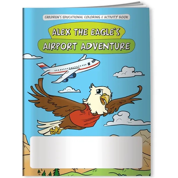 Coloring Book - Alex the Eagle's Airport Adventure - Coloring Book - Alex the Eagle's Airport Adventure - Image 1 of 3