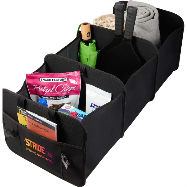 Recycled 3-Compartment Trunk Organizer - Recycled 3-Compartment Trunk Organizer - Image 1 of 7