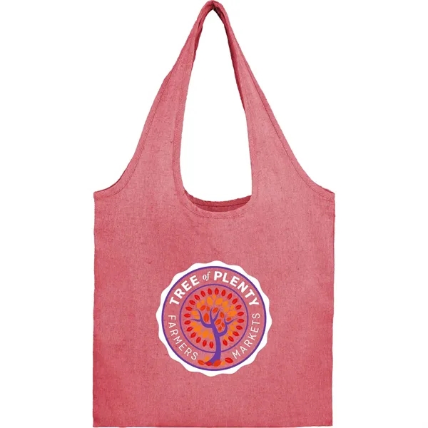 Bungalow 5oz Recycled Cotton Twill Shopper Tote - Bungalow 5oz Recycled Cotton Twill Shopper Tote - Image 1 of 12