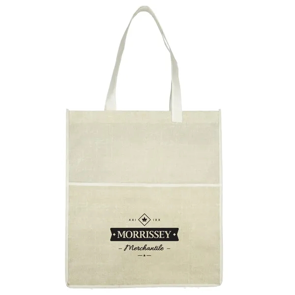 Apollo Recycled Non-Woven Convention Tote - Apollo Recycled Non-Woven Convention Tote - Image 5 of 9