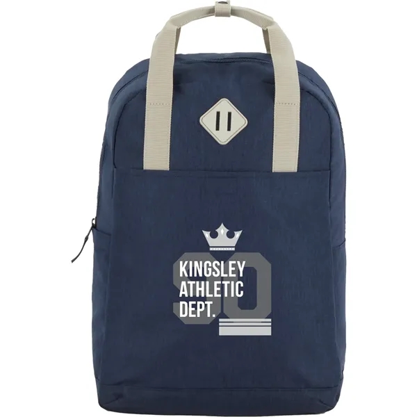 Lanier Recycled 15" Laptop Backpack - Lanier Recycled 15" Laptop Backpack - Image 1 of 4