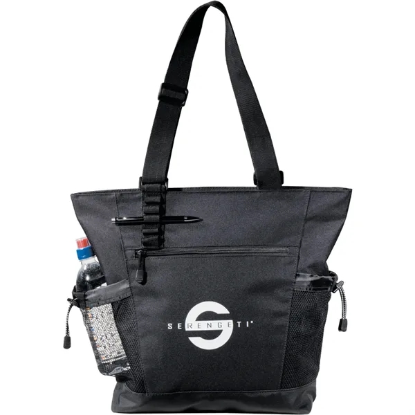 Urban Passage Zippered Travel Business Tote - Urban Passage Zippered Travel Business Tote - Image 1 of 7