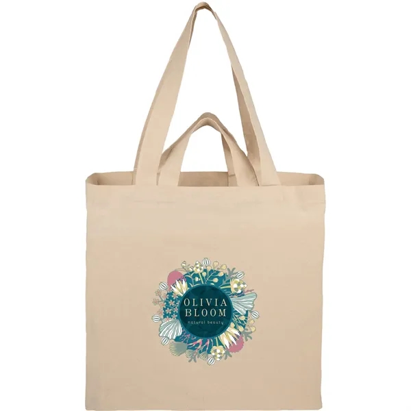 Dual Carry 6oz Organic Cotton Tote - Dual Carry 6oz Organic Cotton Tote - Image 1 of 7