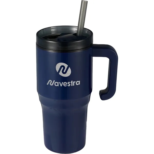 Thor 20 oz Eco-Friendly Straw Mug - Thor 20 oz Eco-Friendly Straw Mug - Image 1 of 11