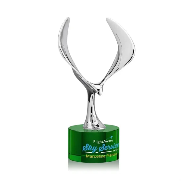 Maverick Eagle VividPrint™ Award on Marvel Base - Green