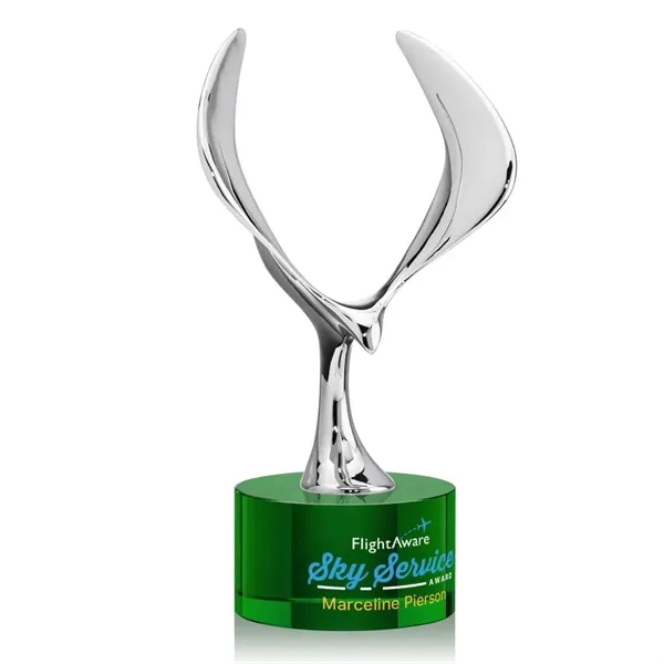 Maverick Eagle VividPrint™ Award on Marvel Base - Green