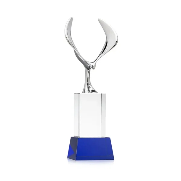 Maverick Eagle VividPrint™ Award on Belcroft Base - Blue