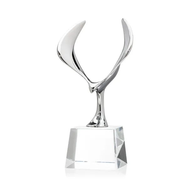 Maverick Eagle VividPrint™ Award on Robson Base - Clear
