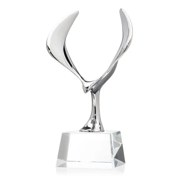 Maverick Eagle VividPrint™ Award on Robson Base - Clear