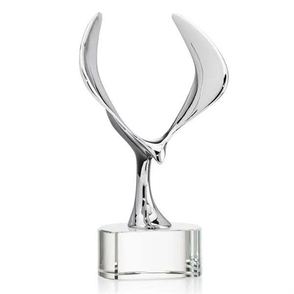 Maverick Eagle VividPrint™ Award on Paragon Base - Clear