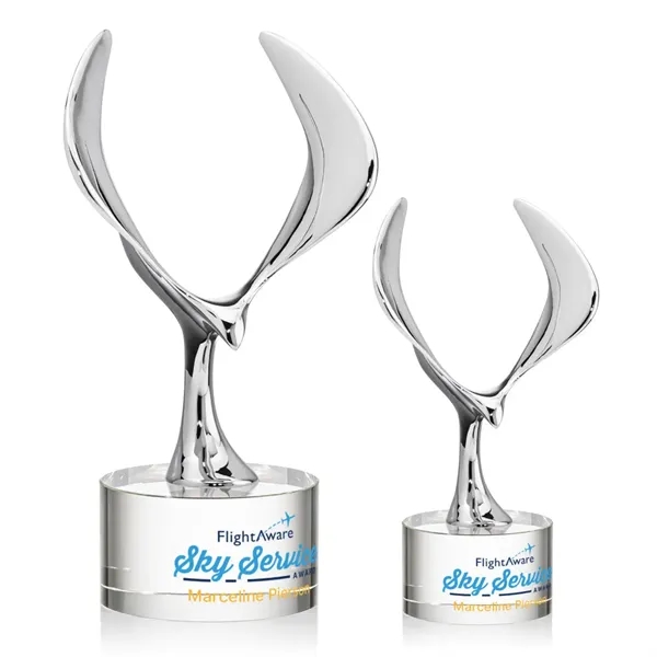 Maverick Eagle VividPrint™ Award on Marvel Base - Clear