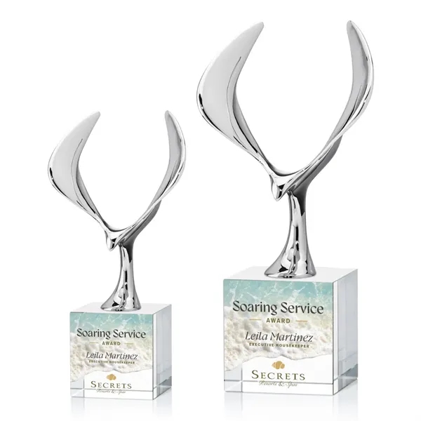 Maverick Eagle VividPrint™ Award on Granby Base - Clear