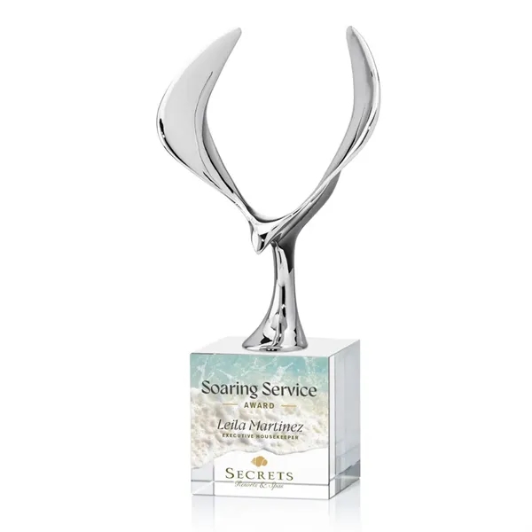 Maverick Eagle VividPrint™ Award on Granby Base - Clear