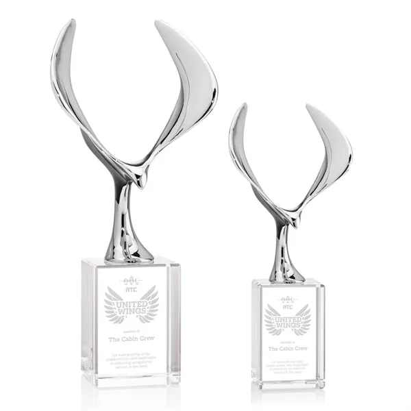 Maverick Eagle Award on Lexington Base - Clear