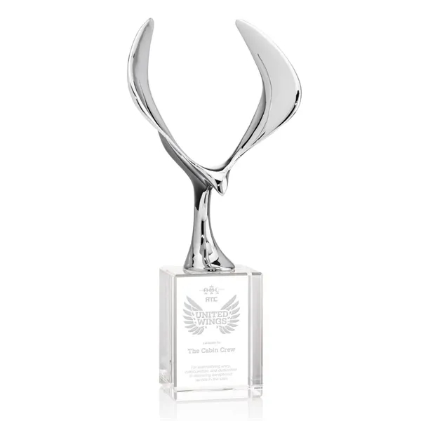 Maverick Eagle Award on Lexington Base - Clear
