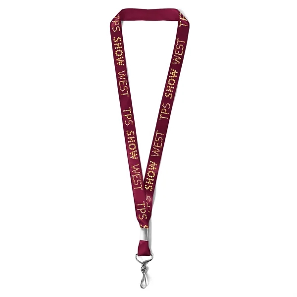 7/8" Bridal Satin Lanyard - Sparkle
