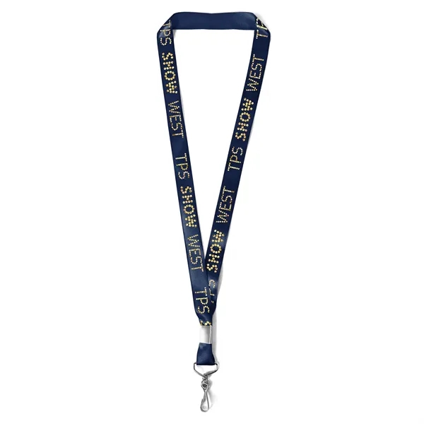 7/8" Bridal Satin Lanyard - Sparkle