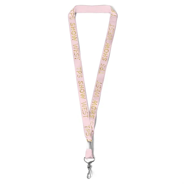 7/8" Bridal Satin Lanyard - Sparkle
