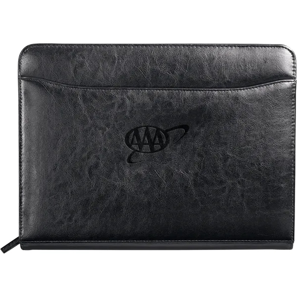 Custom FSC® Mix Renaissance Recycled Zippered Padfolio