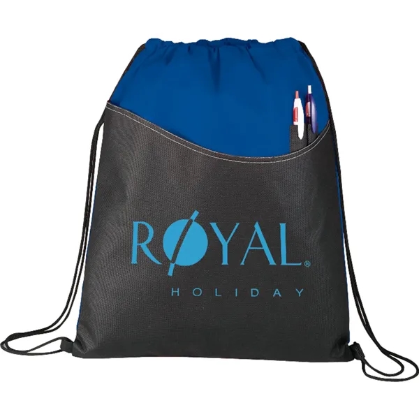 Custom Rivers Non-Woven Drawstring Bag