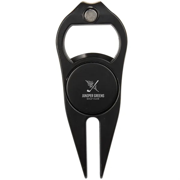 Custom Bottle Opener Divot Tool with Ball Marker