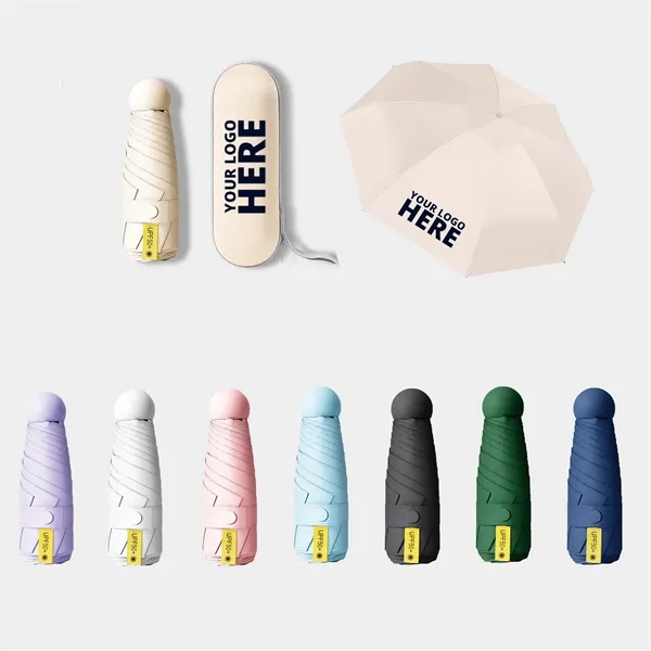 Mini Capsule Folding Umbrella