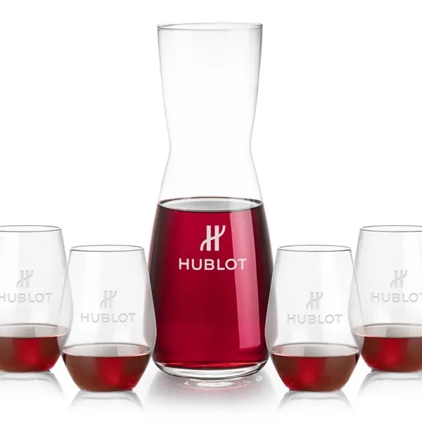 Mason Carafe & Vale Stemless Wine Set