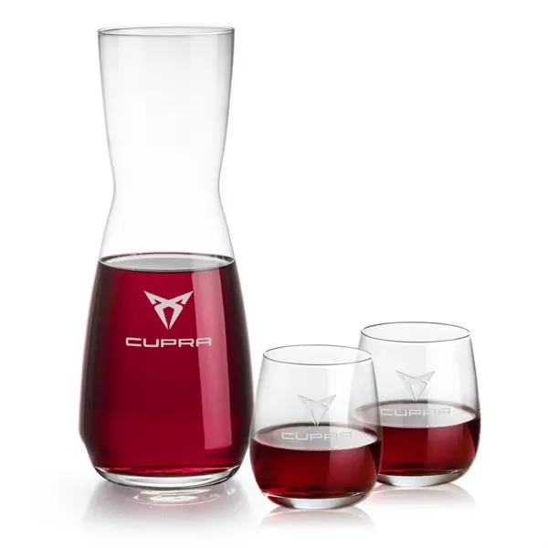 Mason Carafe & Crestview Stemless Wine