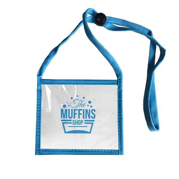 Adjustable Lanyard Neck Wallet - 4.50" x 5.25" - Adjustable Lanyard Neck Wallet - 4.50" x 5.25" - Image 1 of 1