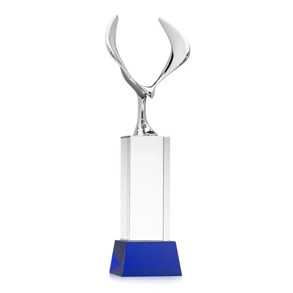Maverick Eagle VividPrint™ Award on Belcroft Base - Blue