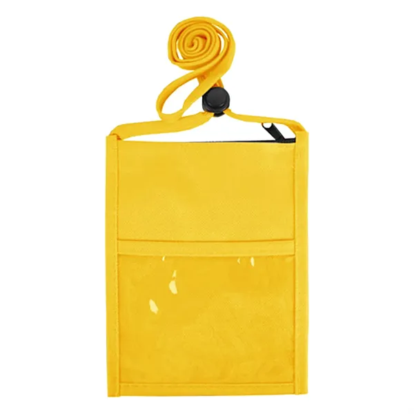 Adjustable Lanyard Neck Wallet - 6.75" x 5.25" - Adjustable Lanyard Neck Wallet - 6.75" x 5.25" - Image 0 of 4