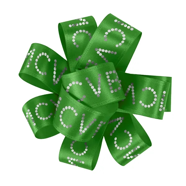 1" Badge Satin Bow - Sparkle - 1" Badge Satin Bow - Sparkle - Image 5 of 33