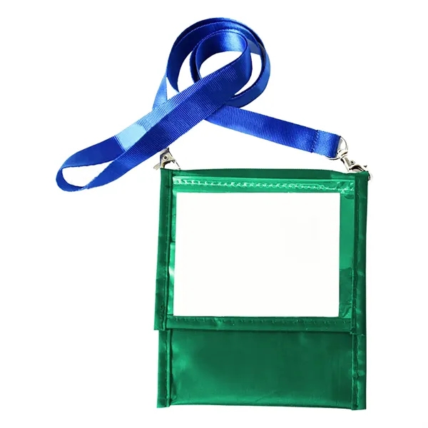 Adjustable Lanyard Neck Wallet - 6.75" x 5.25" - Adjustable Lanyard Neck Wallet - 6.75" x 5.25" - Image 7 of 7