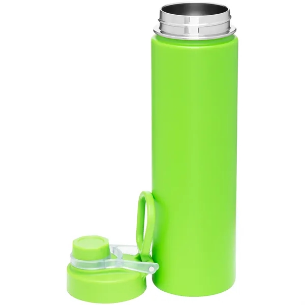 24 oz h2go Conquer Stainless Insulated Bottle with Spout - 24 oz h2go Conquer Stainless Insulated Bottle with Spout - Image 26 of 53
